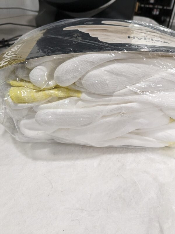 ANSELL Work Gloves: Size Medium, Polyurethane-Coated Nylon Qty 12 Pairs 11-600-8