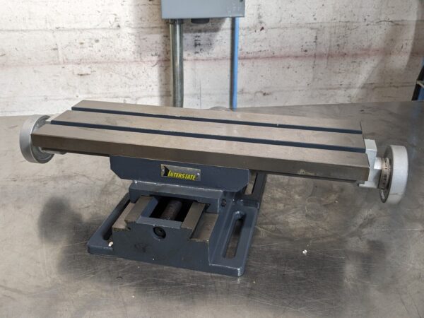 Interstate Heavy Duty Cross Slide Mill / Drill Table 6" W. x 19" L. Parts/Repair