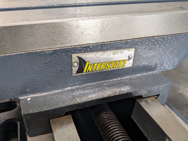 Interstate Heavy Duty Cross Slide Mill / Drill Table 6" W. x 19" L. Parts/Repair
