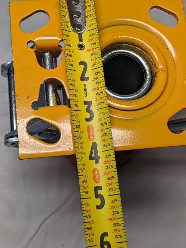 Albion Casters Mounting Height Position Floor Lock 16LF0580