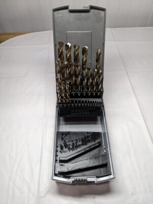 Precision Drill Bit Set Jobber Length Drill Bit, 16 Pc, 135 ° 5995620 INCOMPLETE