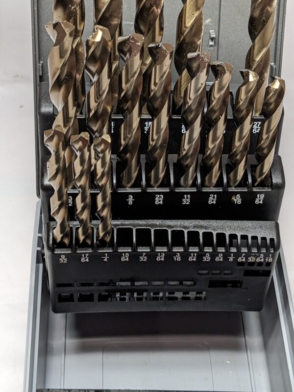 Precision Drill Bit Set Jobber Length Drill Bit, 16 Pc, 135 ° 5995620 INCOMPLETE