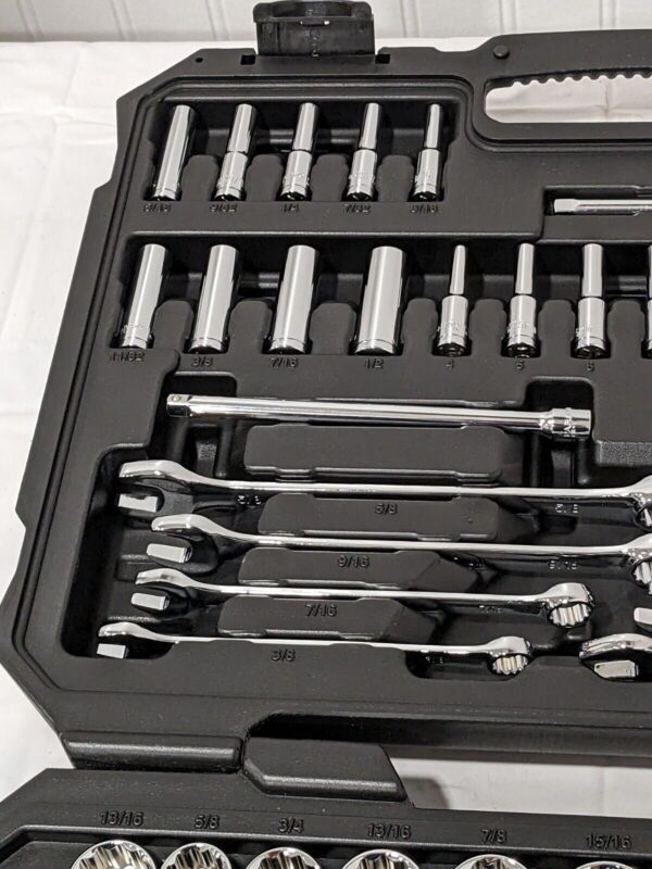 Paramount Socket Set Deep & Standard 116 Pc, 1/2, 1/4 & 3/8″ Drive PAR-3SKT-S116