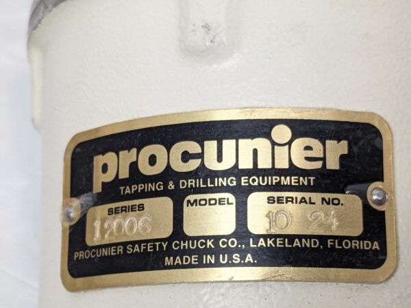 Procunier Tapping Head Style 2E x 1/2" Straight Shank 12006