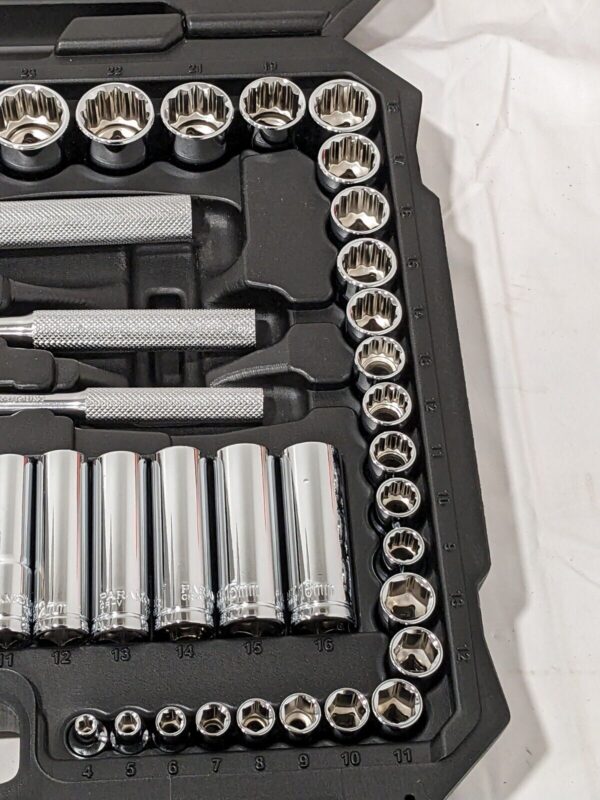 Paramount Socket Set Deep & Standard 116 Pc, 1/2, 1/4 & 3/8″ Drive PAR-3SKT-S116