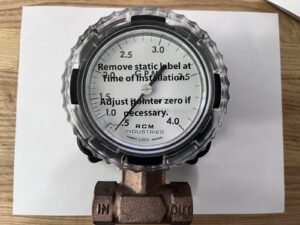 1/2" NPT Port RCM Industries Flo-Gage Flowmeter. 1/2-71-R-4