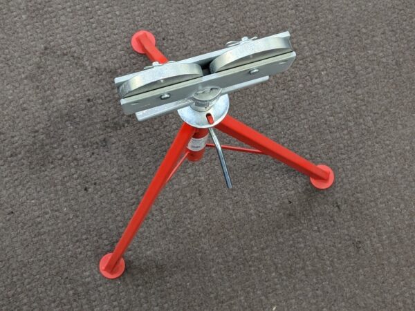 Ridgid Roller Head Pipe Stand 12" Pipe Capacity 32" to 55" Height 56672