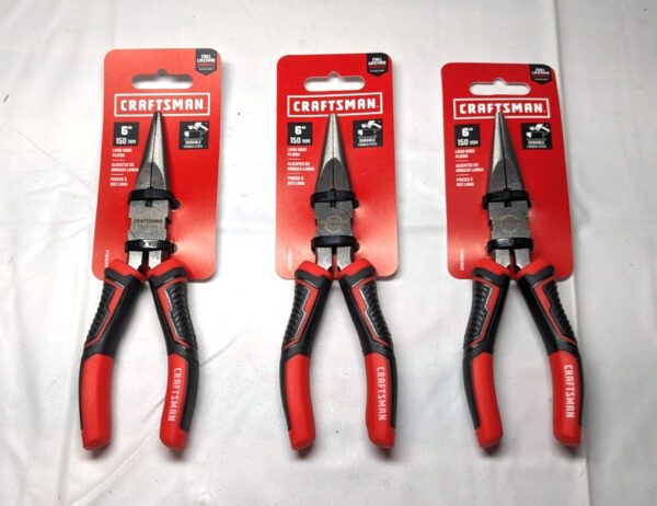 CRAFTSMAN 6" Long Nose Pliers CMHT81644 *3 PACK*