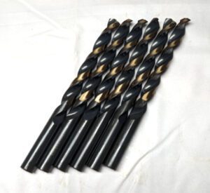 TRIUMPH 25/64" HSS Drill Bits 135deg SP Black & Bronze Oxide T1HD *6 PACK*