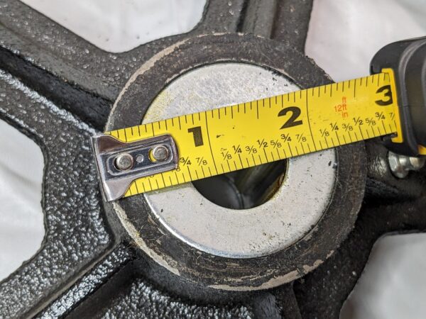 Albion 12" Mold on Rubber Wheel X 1" Roller Bearing X 2-3/4" HL MR1240516