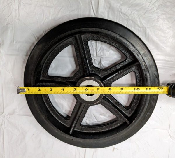 Albion 12" Mold on Rubber Wheel X 1" Roller Bearing X 2-3/4" HL MR1240516