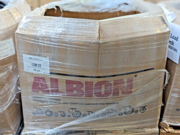 Albion 12" Mold on Rubber Wheel X 1" Roller Bearing X 2-3/4" HL MR1240516