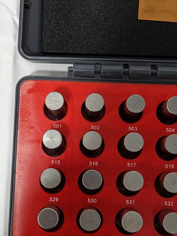 SPI Class ZZ Plug Gage Set: 0.501 to 0.625" Range, 125 Pc 22-157-2