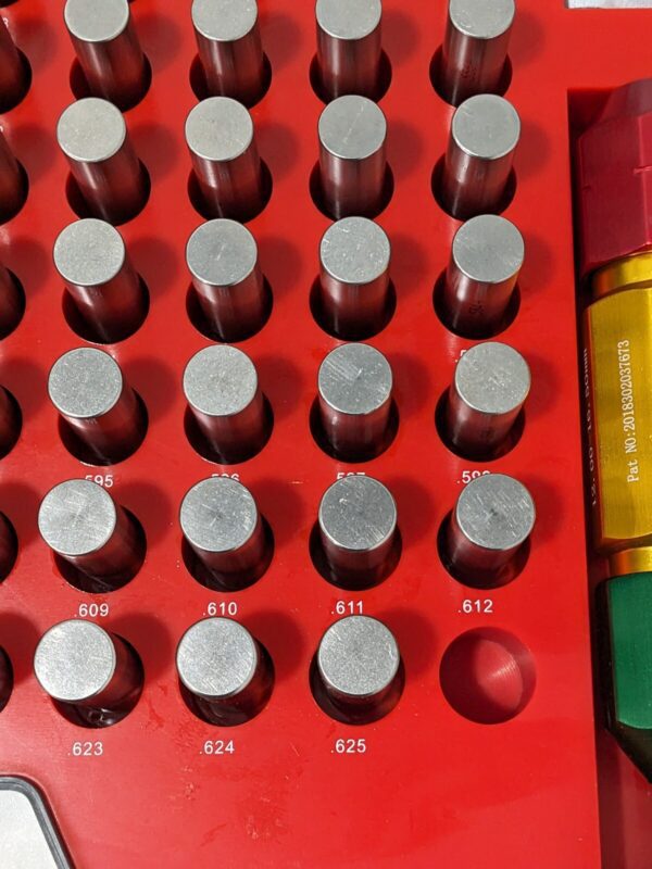 SPI Class ZZ Plug Gage Set: 0.501 to 0.625" Range, 125 Pc 22-157-2