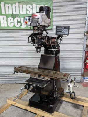 Vectrax 9 x 48 Variable Speed Milling Machine w/ Newall DRO System 3HP 230/460v
