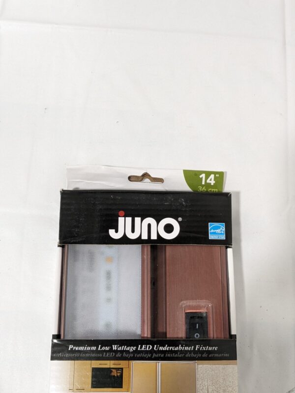 Juno Pro-Series LED 14" Undercabinet Light Fixture Bronze UPLED14-BZ