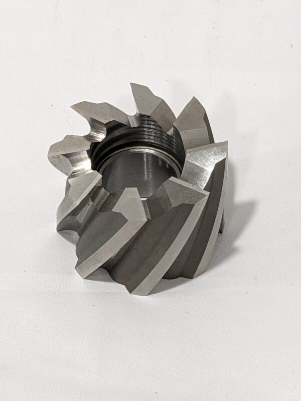 KEO Shell End Mill: 2" Dia, 3/4" Arbor Hole, 10 Flute 938-000-013