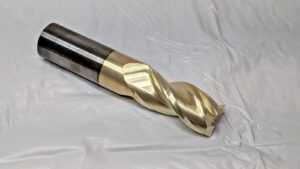Accupro Carbide Square End Mill RH SE ZrN 1" x 1" x 2" x 5" 3FL 65249583