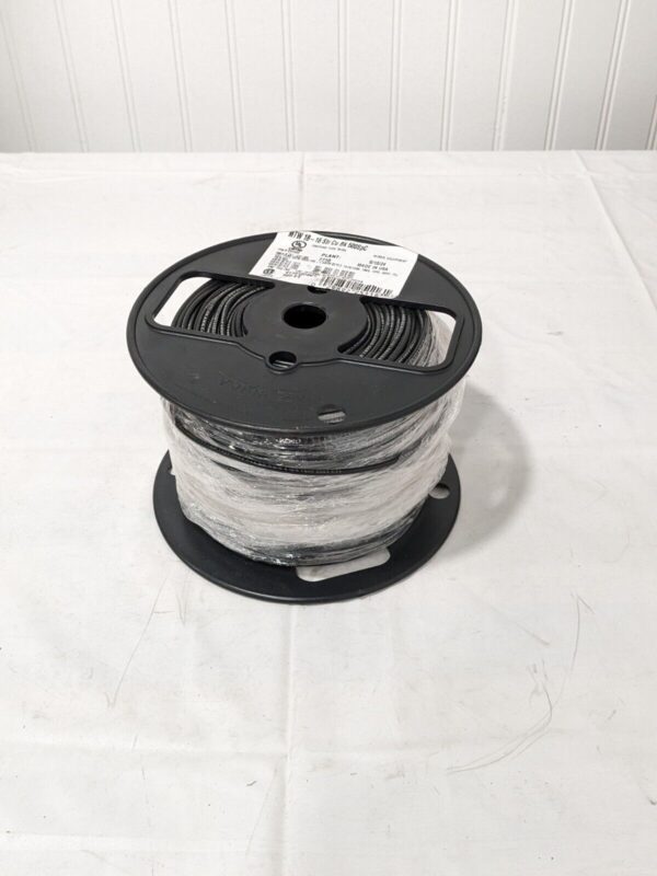 SOUTHWIRE Machine Tool Wire: 18 AWG, Black, 500' Long 411010508