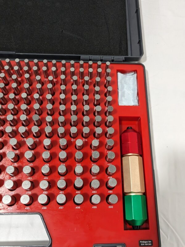 SPI Class ZZ Plug Gage Set: 0.251 to 0.5" Range, 249 Pc 22-148-1 INCOMPLETE
