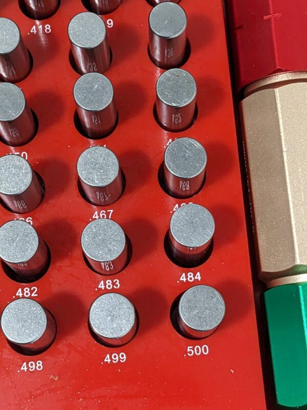 SPI Class ZZ Plug Gage Set: 0.251 to 0.5" Range, 249 Pc 22-148-1 INCOMPLETE