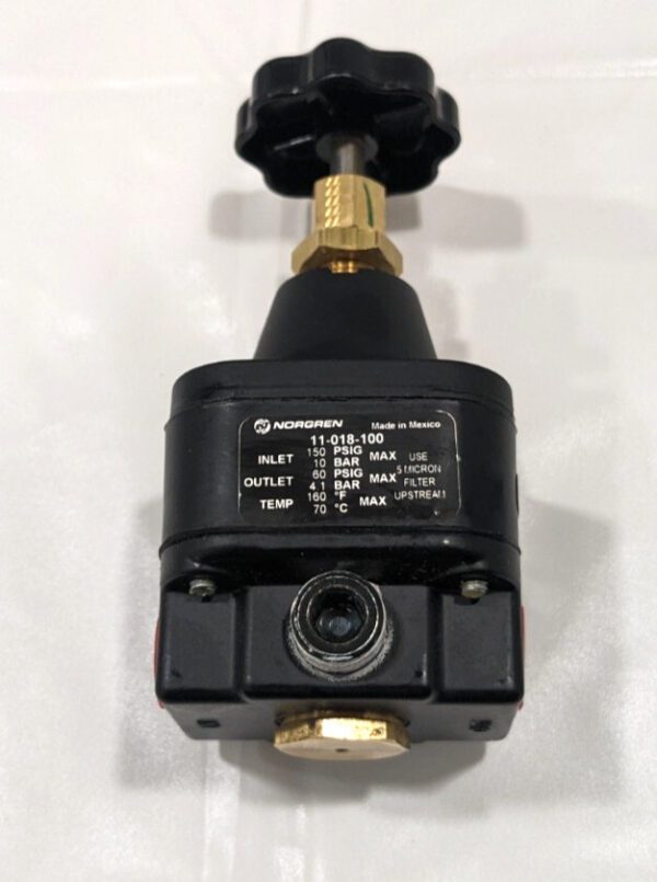 NORGREN Compressed Air Regulator 1/4" NPT, 150 Max psi 11-018-100