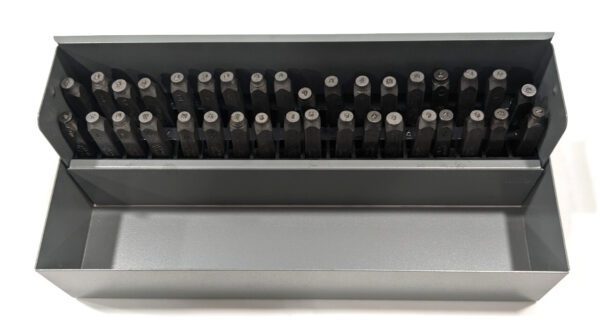 C.H. HANSON Heavy-Duty Stamp Set 1/16" Character 36 pc 21623