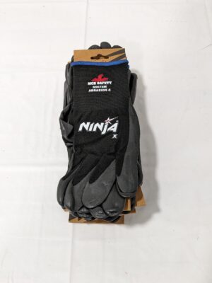 MCR Nitrile Coated Nylon General Protection Work Gloves Size M QTY 10 N9674M