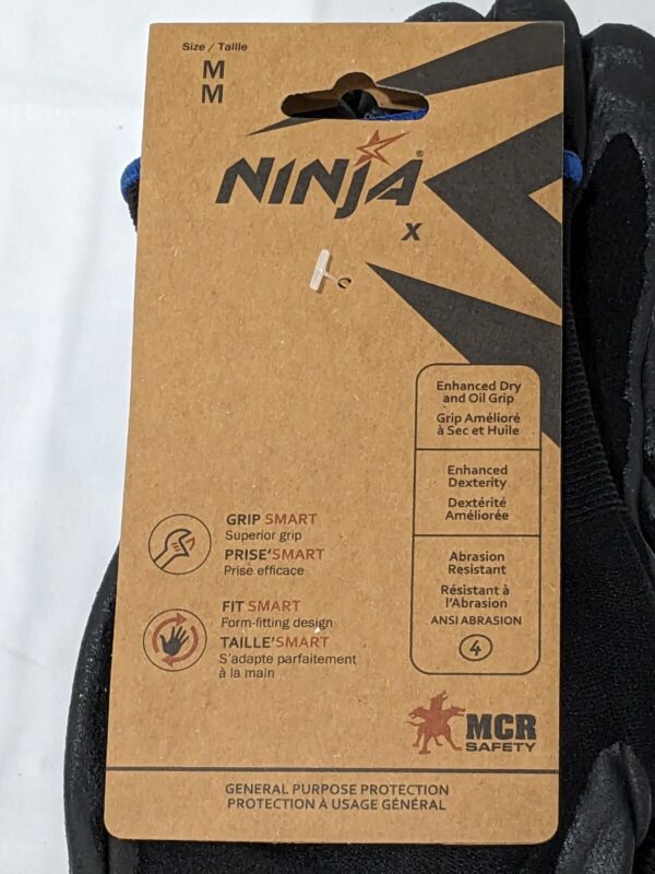 MCR Nitrile Coated Nylon General Protection Work Gloves Size M QTY 10 N9674M
