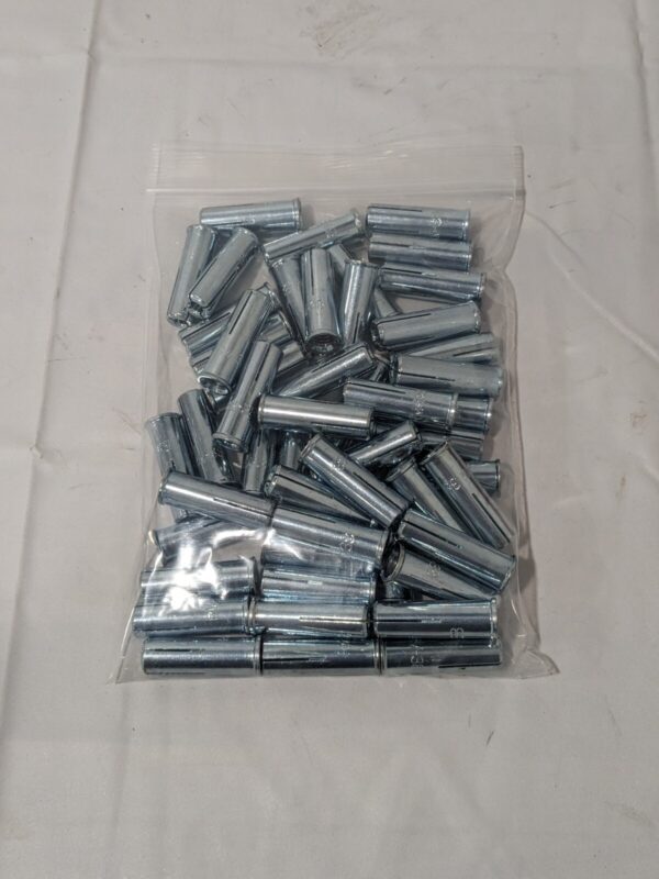 RED HEAD Drop-In Concrete Anchor: 1/2" Dia, 1-5/8" Min Embedment Qty 50 RM-38