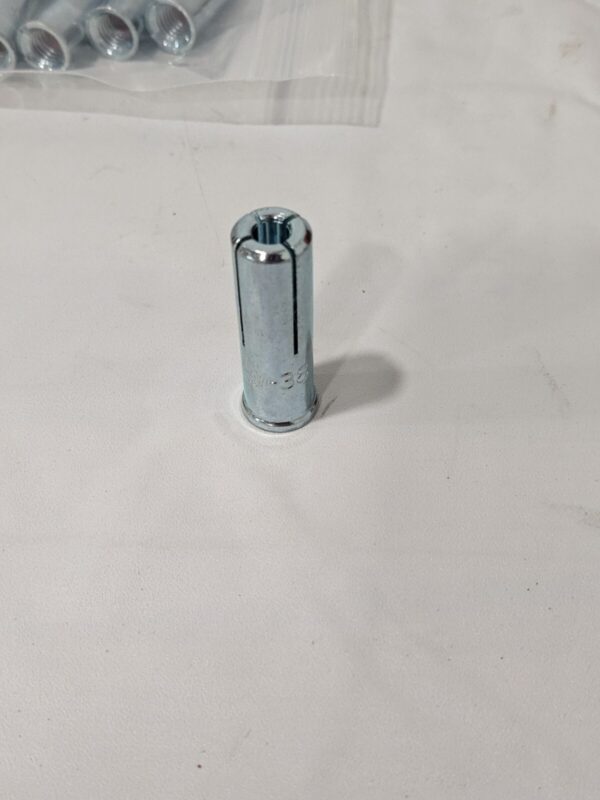 RED HEAD Drop-In Concrete Anchor: 1/2" Dia, 1-5/8" Min Embedment Qty 50 RM-38