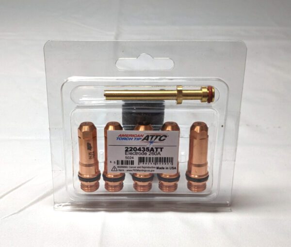 AMERICAN TORCH TIP Electrode 260a HPR Hypertherm 5 Pack 220435ATT