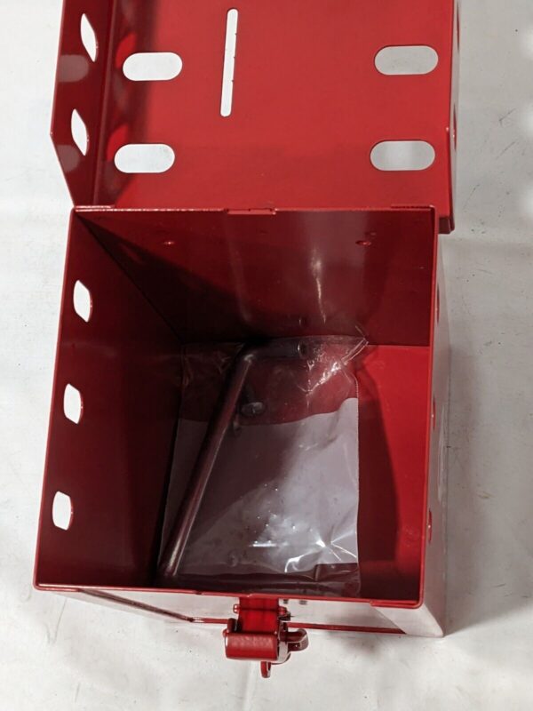Group Lock Box Lockout for Safety Portable Alloy Steel Red