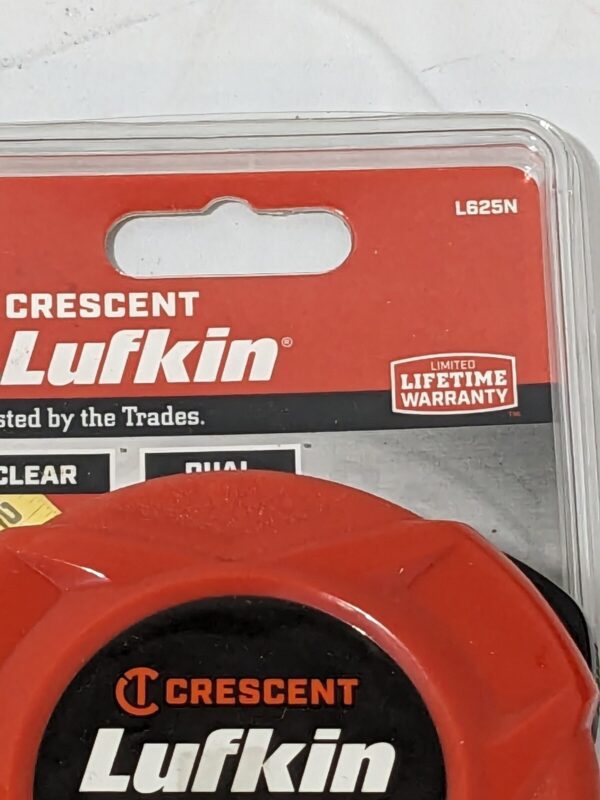 Crescent 1"x25' Hi-Viz Orange Yellow Clad Power Return Tape Measure Qty 2 L625N