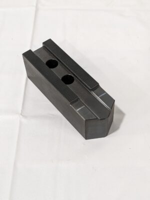 SCHUNK Soft Lathe Chuck Jaw: Serrated KM-WBL 100 Qty 1 Jaw 132602