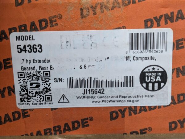 Dynabrade Extended Right Angle Die Grinder 18000RPM 54363