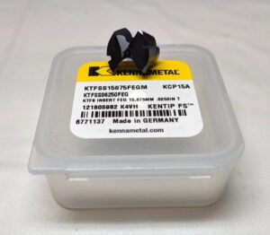 Kennametal Drill Tip KTFSS15875FEGM KCP15A 0.6250" Dia 180 deg Point 6771137