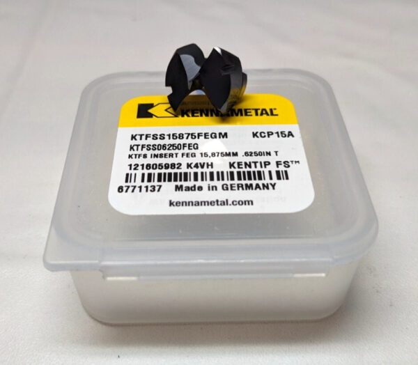 Kennametal Drill Tip KTFSS15875FEGM KCP15A 0.6250" Dia 180 deg Point 6771137