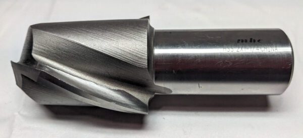 Ball End Mill 2" Dia 2-1/2" LOC 1-1/4" Shank 2 FL HSS 720-1445