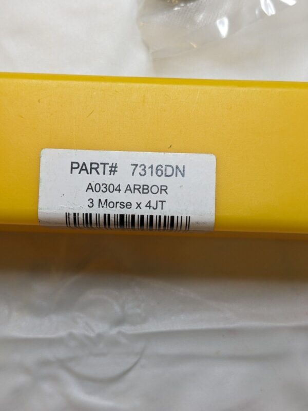 Jacobs A0304 TAPER ARBOR 3MT X 4JT 7316DN