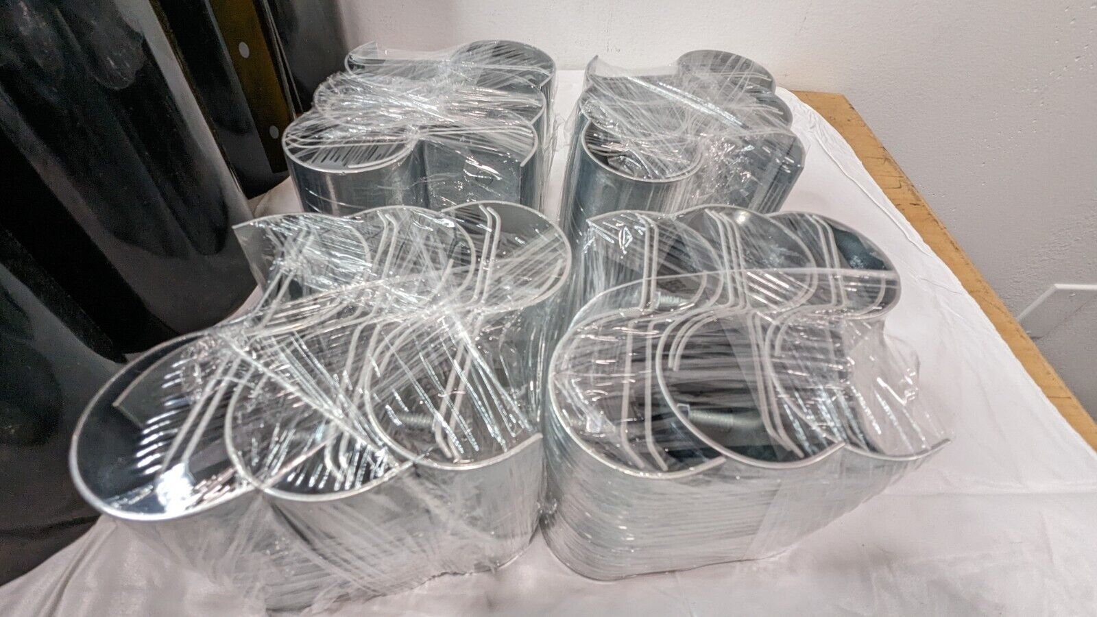 Steiner Welding Strip Curtain kit Amber 8 Ft H X 8 Ft W QTY 14 73422 INCOMPLETE