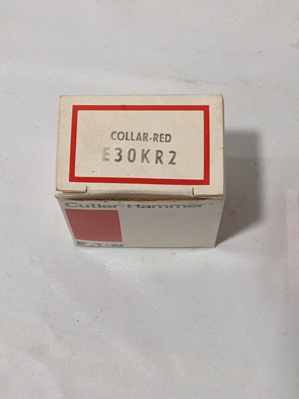 Cutler Hammer E30KR2 Collar Red new