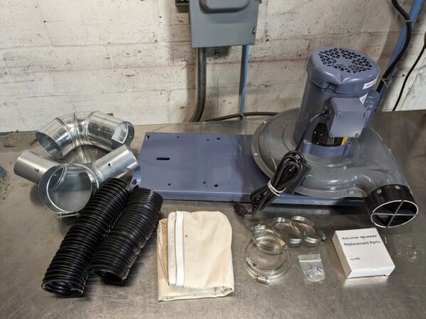 Baldor Dust Collector for Pedestal Mount Grinders 440 CFM 1/2 HP 115v DC7