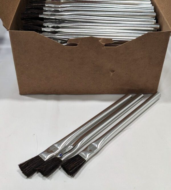 Horsehair Acid & Solvent Brush 13/16" L x 1/2" W *Box of 144* #2