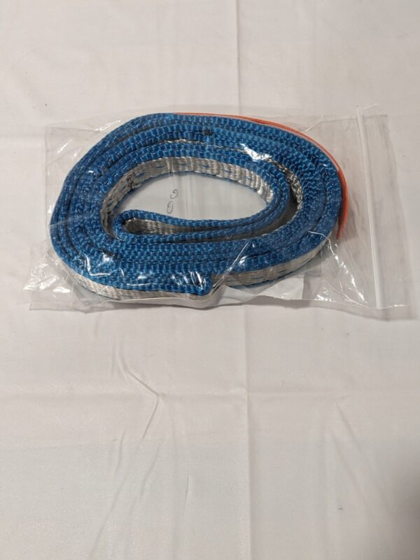 LIFT-ALL Flat Eye & Eye, Type 3 Web Sling: 4' Long, 1" Wide EE2801TFX4