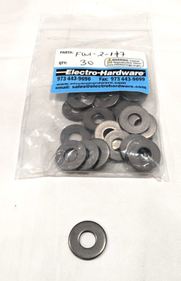 Electro Hardware USS Flat Washer 17-7PH SS 3/8ID x 7/8OD *QTY 30* FW1-2-177