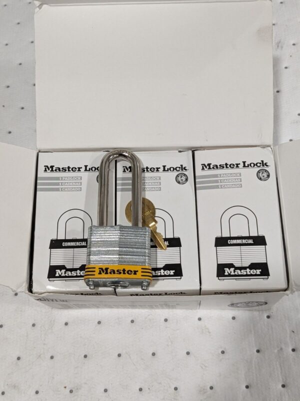 Master Lock Safety Padlock 2" Clearance Keyed Different Qty 6 3LHYLW