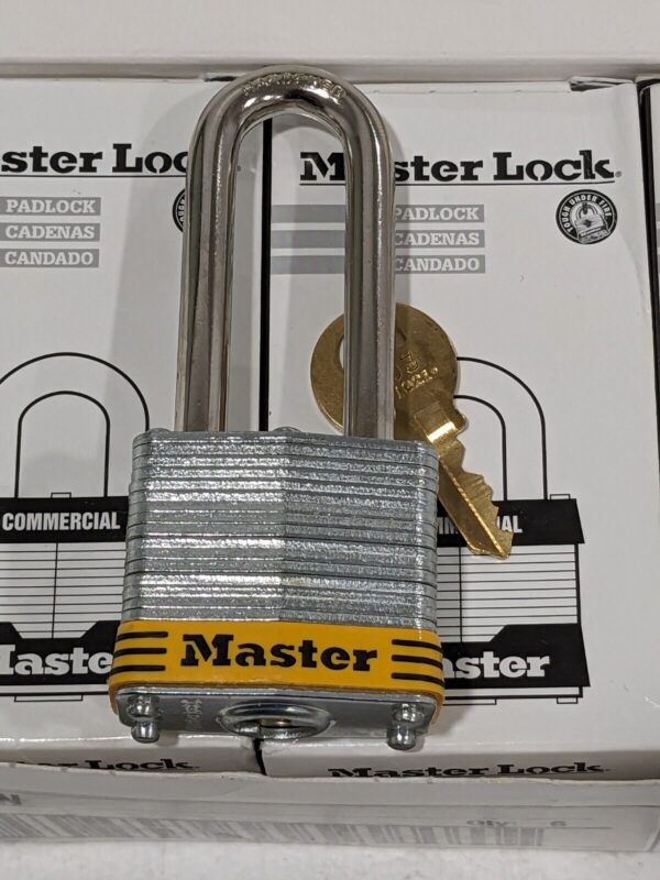 Master Lock Safety Padlock 2" Clearance Keyed Different Qty 6 3LHYLW