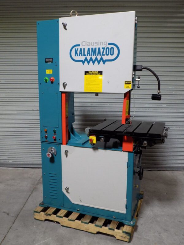 Clausing Kalamazoo 28 x 12 Vertical Bandsaw w/ Hydraulic Table PARTS/REPAIR