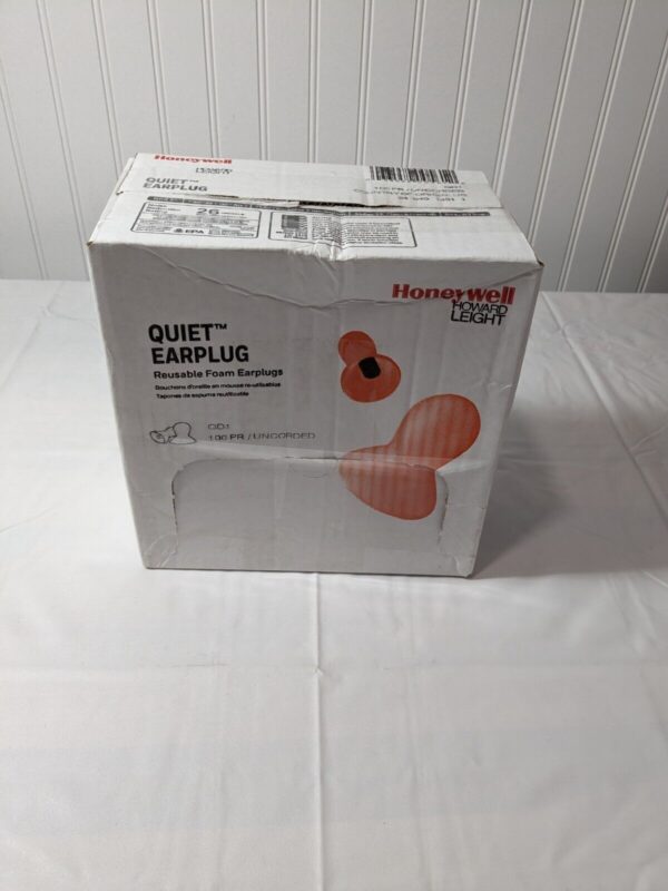 HOWARD LEIGHT Earplugs: 26 dB, Vinyl, Bell, Push-In, Uncorded Qty 100 QD1